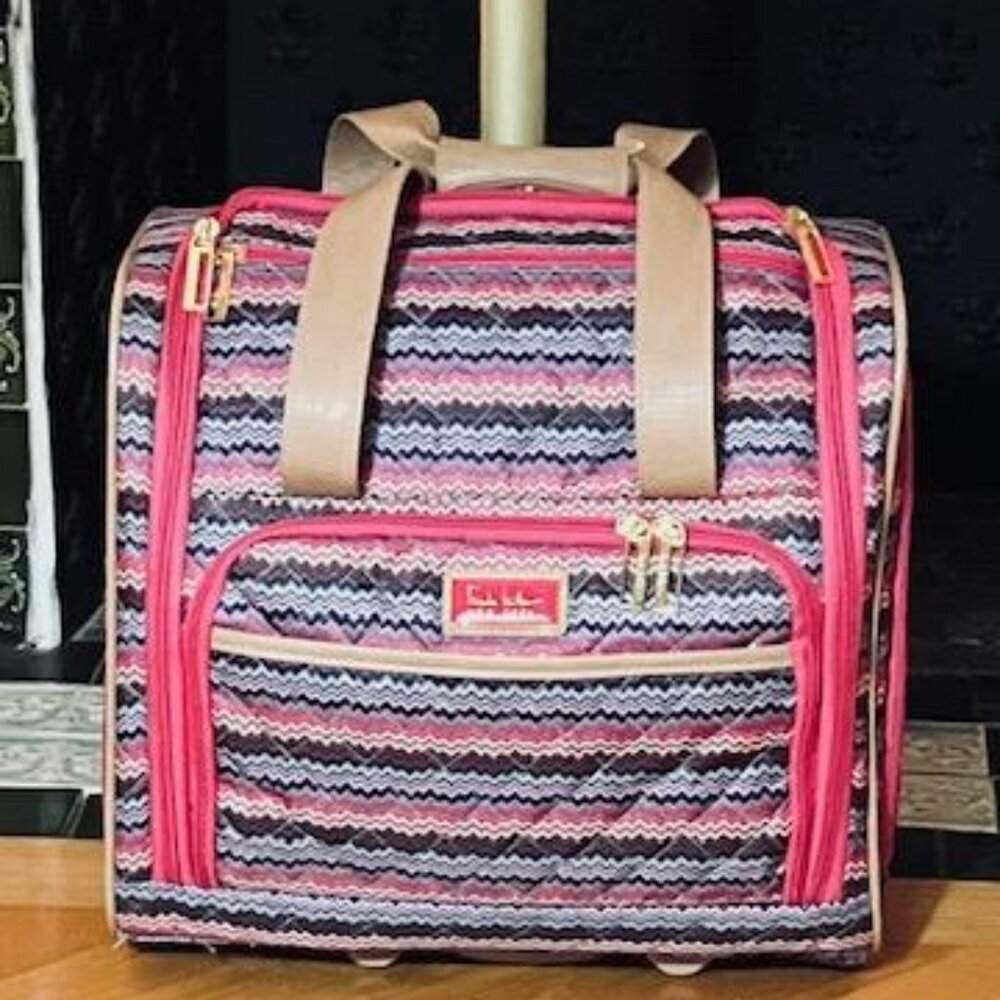 ✈️  Miller Underseat Luggage Collection 15" Wheeled Carry On Suitcase  ✈️